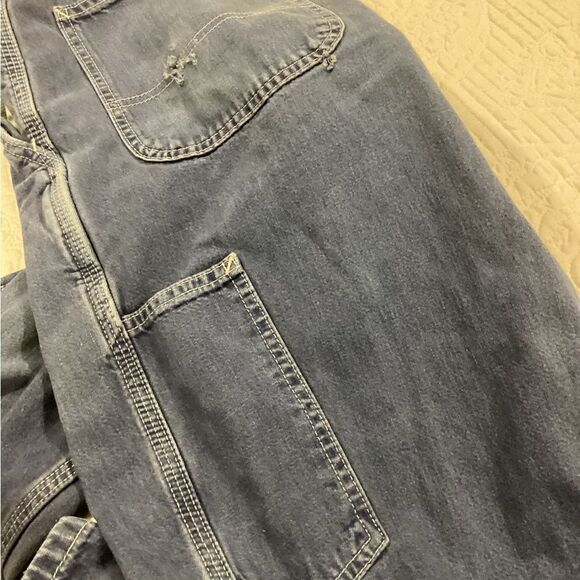 Carhartt Original Fit Utility Painters Denim Work Pants Sz 34/32 - Picture 9 of 9